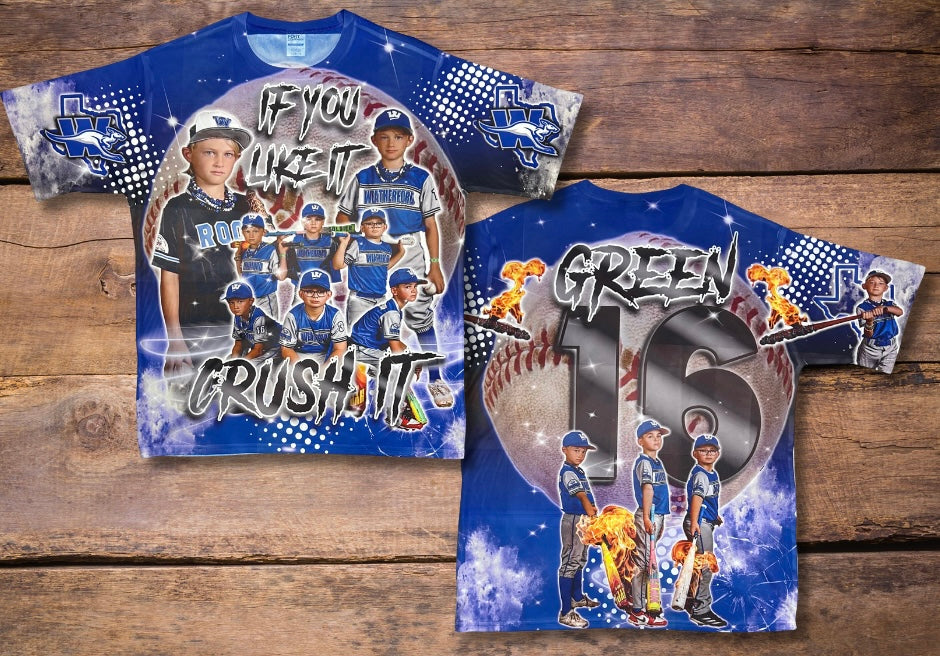 3D Sports Shirt