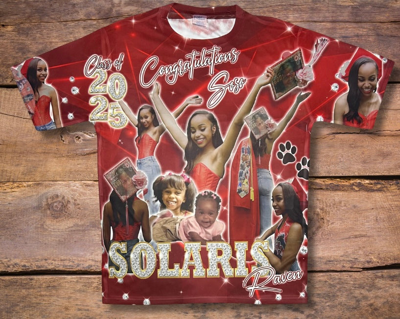 3D Graduation Shirt