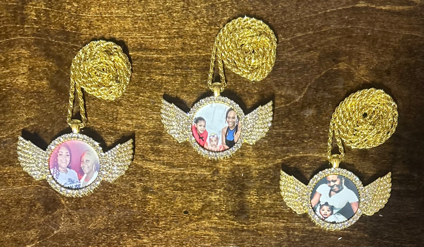 Memorial Angel Wing Necklace