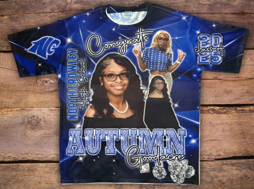 3D Graduation Shirt