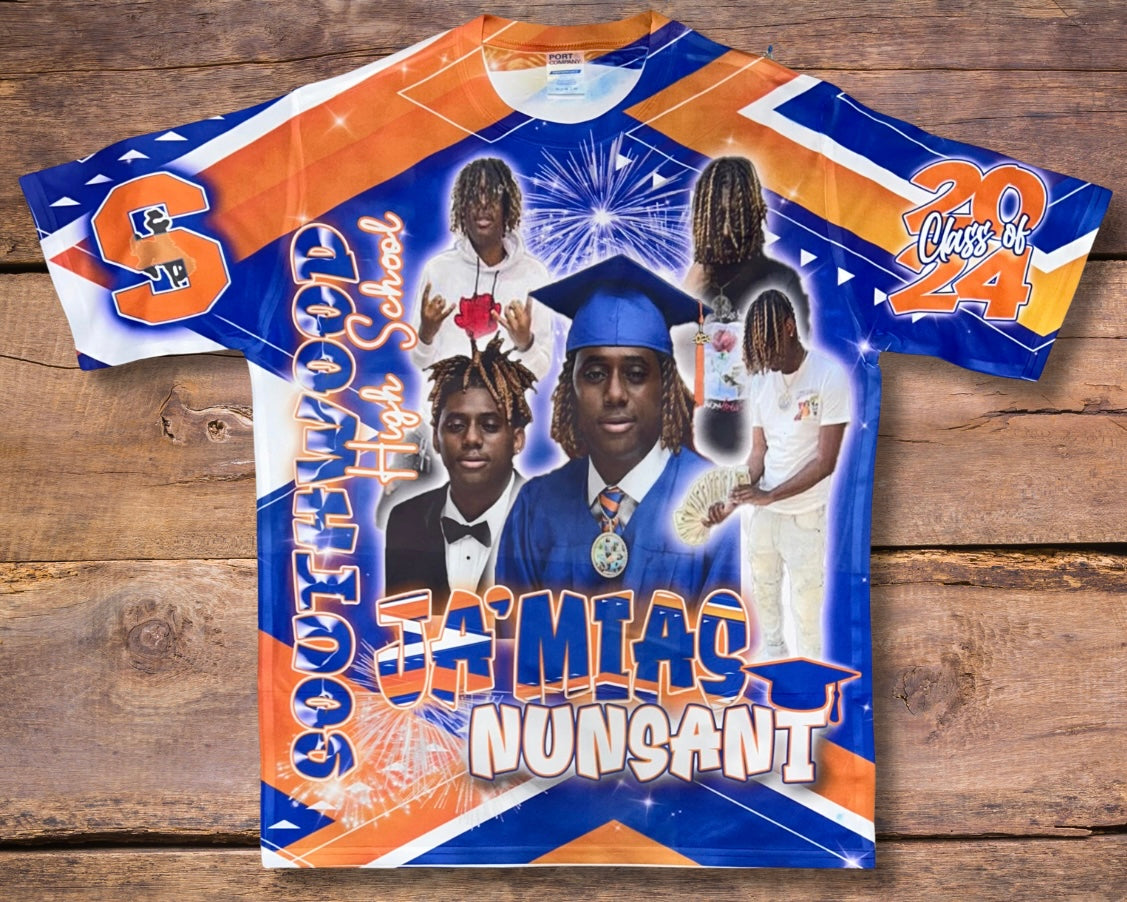 3D Graduation Shirt