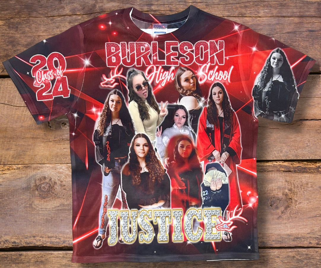 3D Graduation Shirt