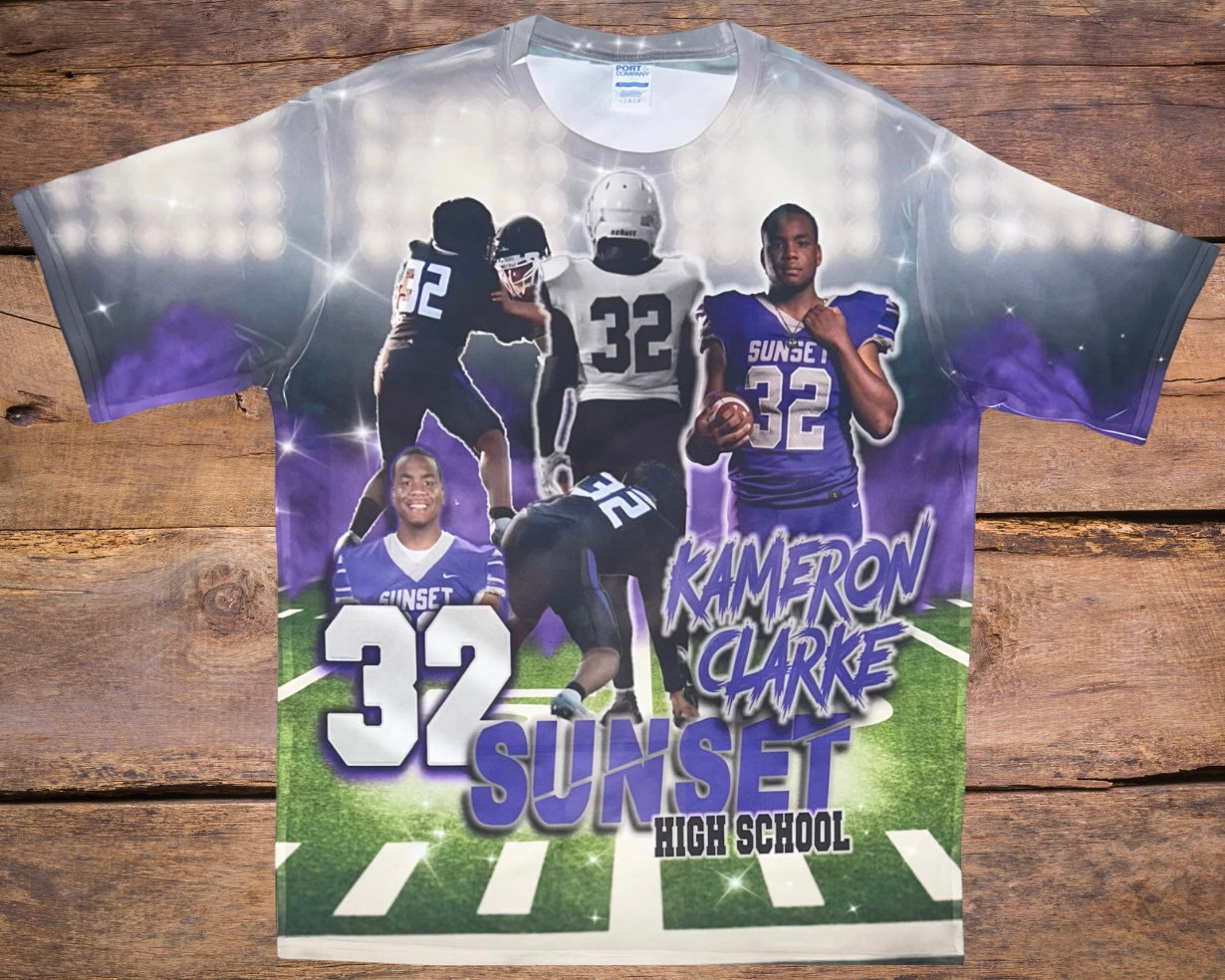 3D Sports Shirt