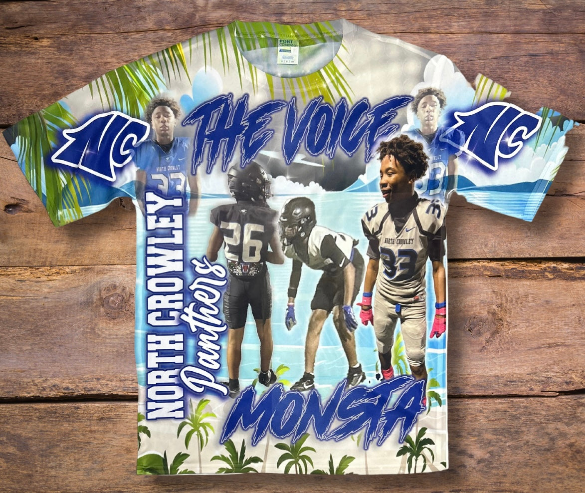 3D Sports Shirt