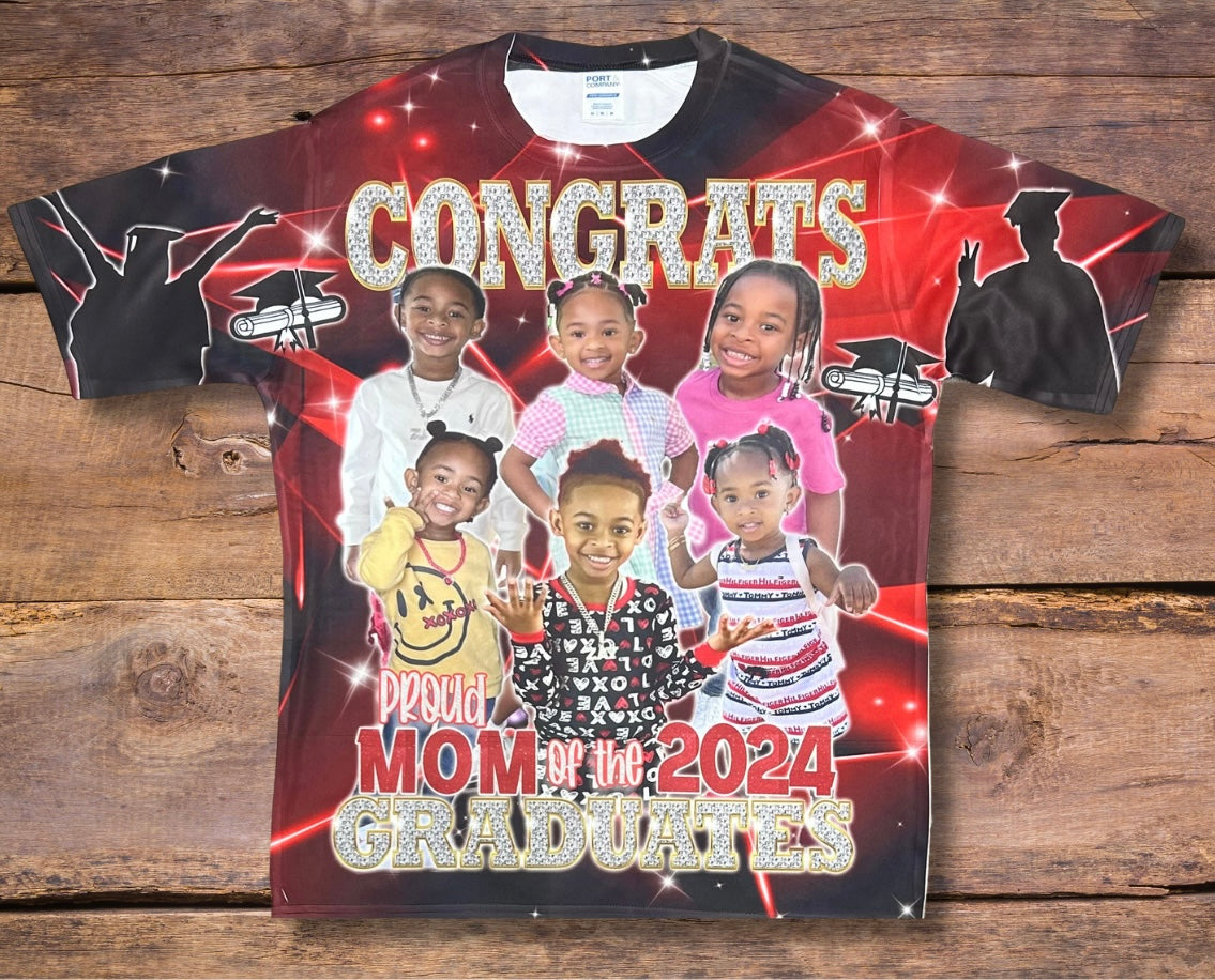 3D Graduation Shirt