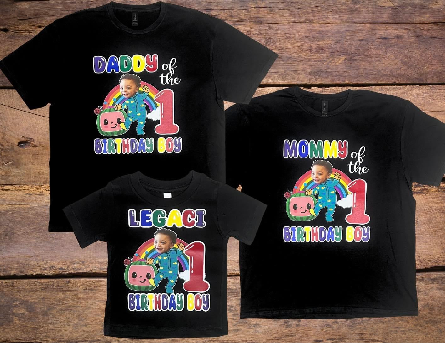 Birthday Shirts *Front Only*