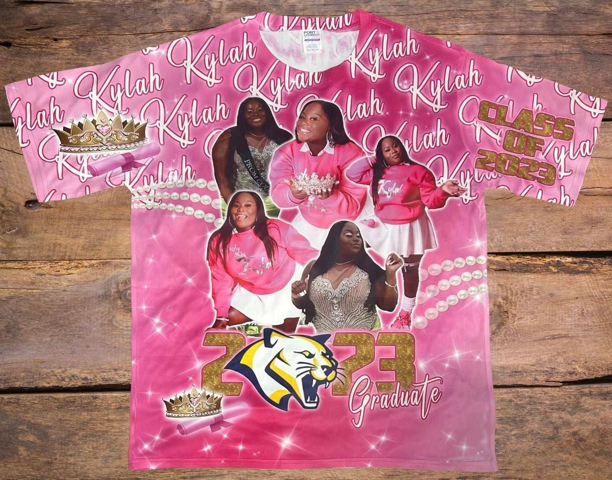 3D Graduation Shirt
