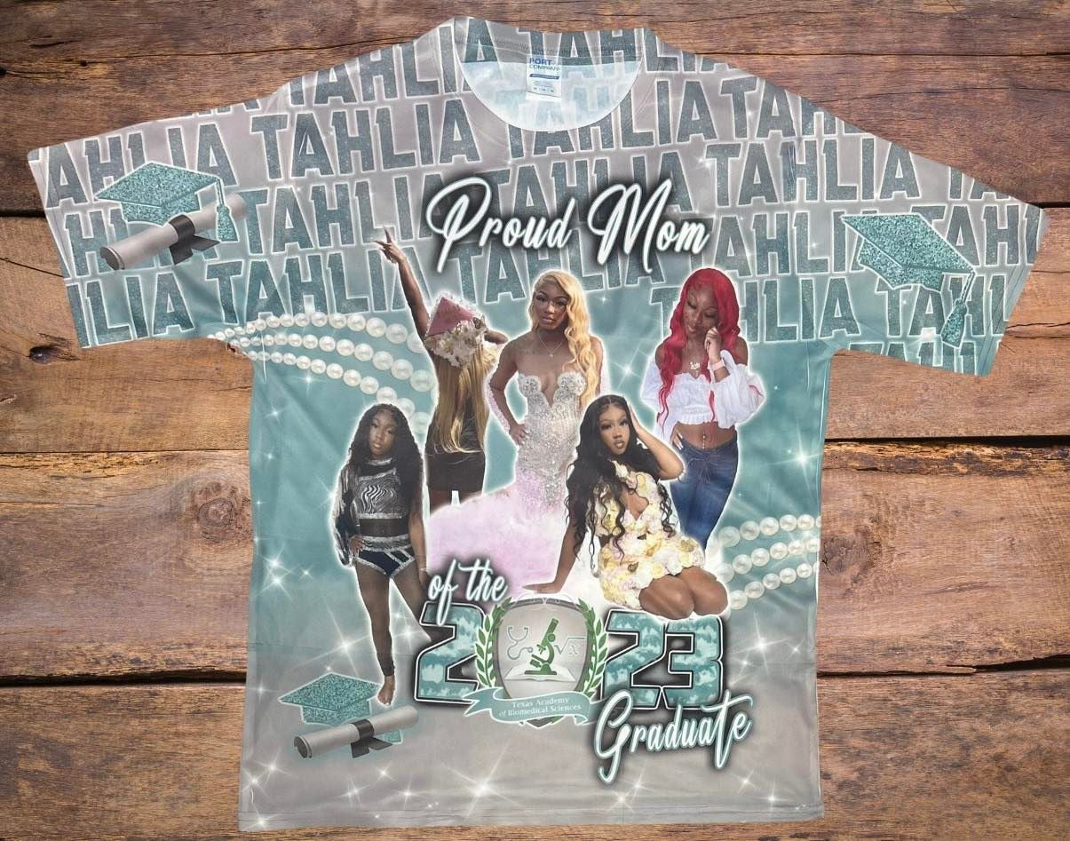 3D Graduation Shirt