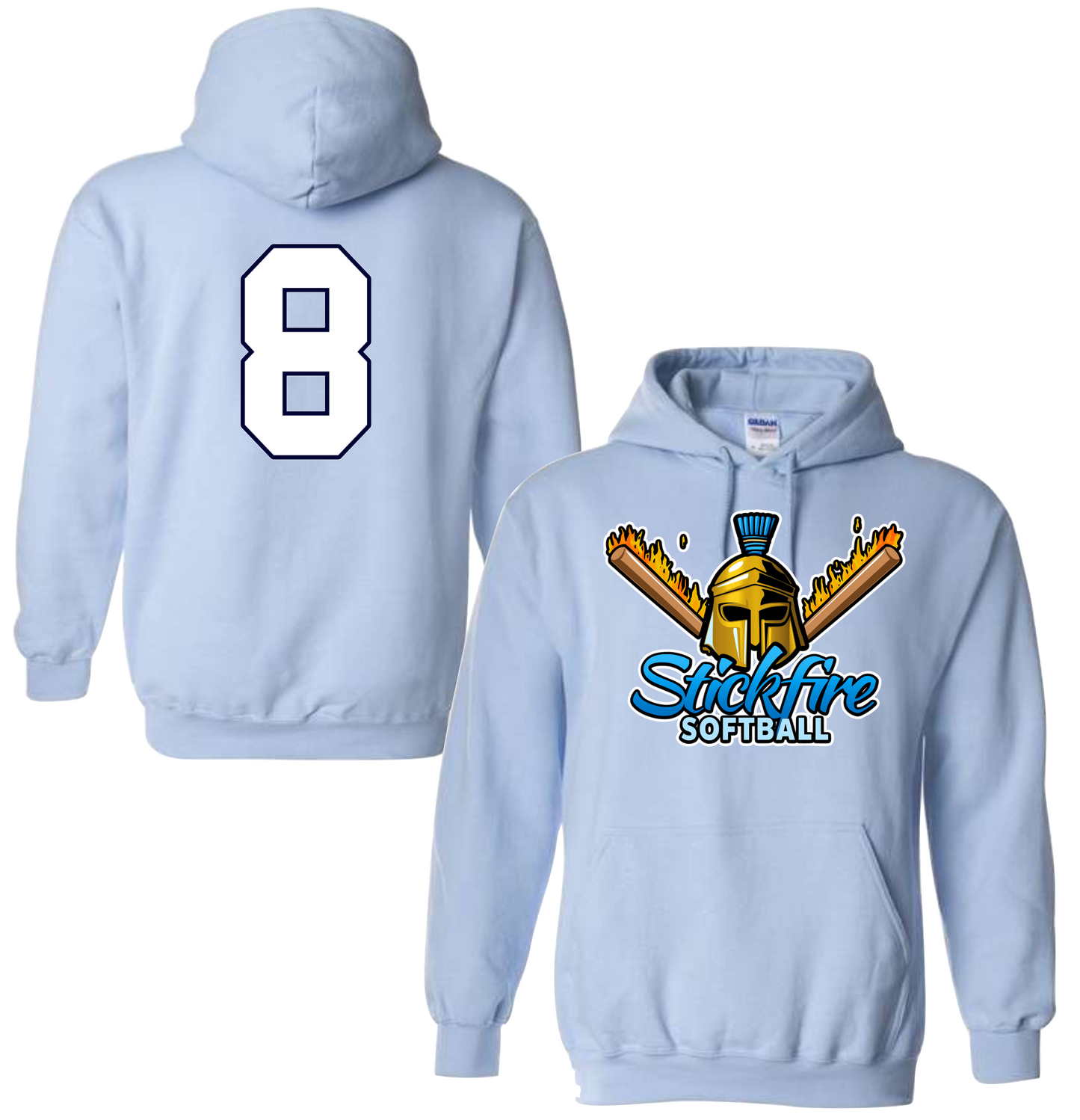 Stickfire Softball Hoodie