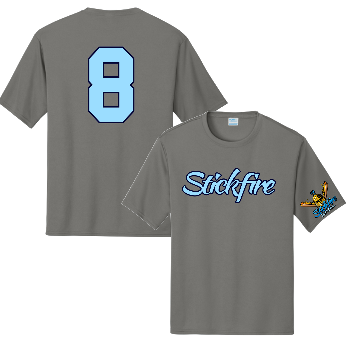 StickFire - Gray Practice Jersey