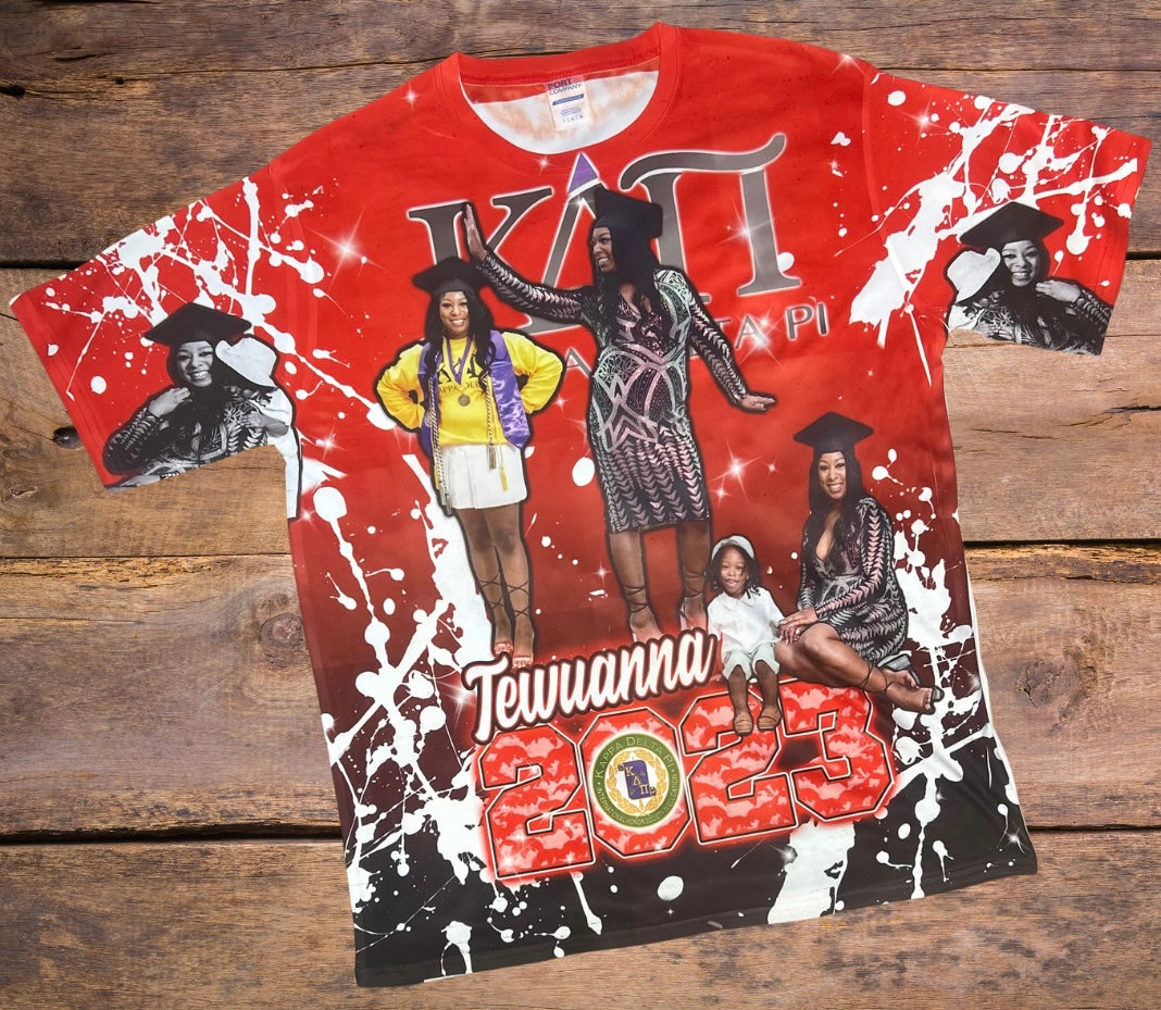 3D Graduation Shirt