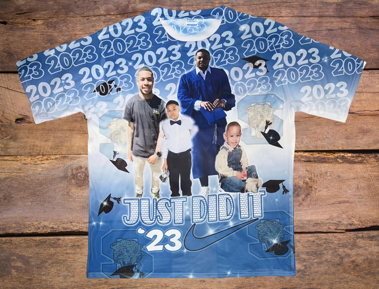 3D Graduation Shirt