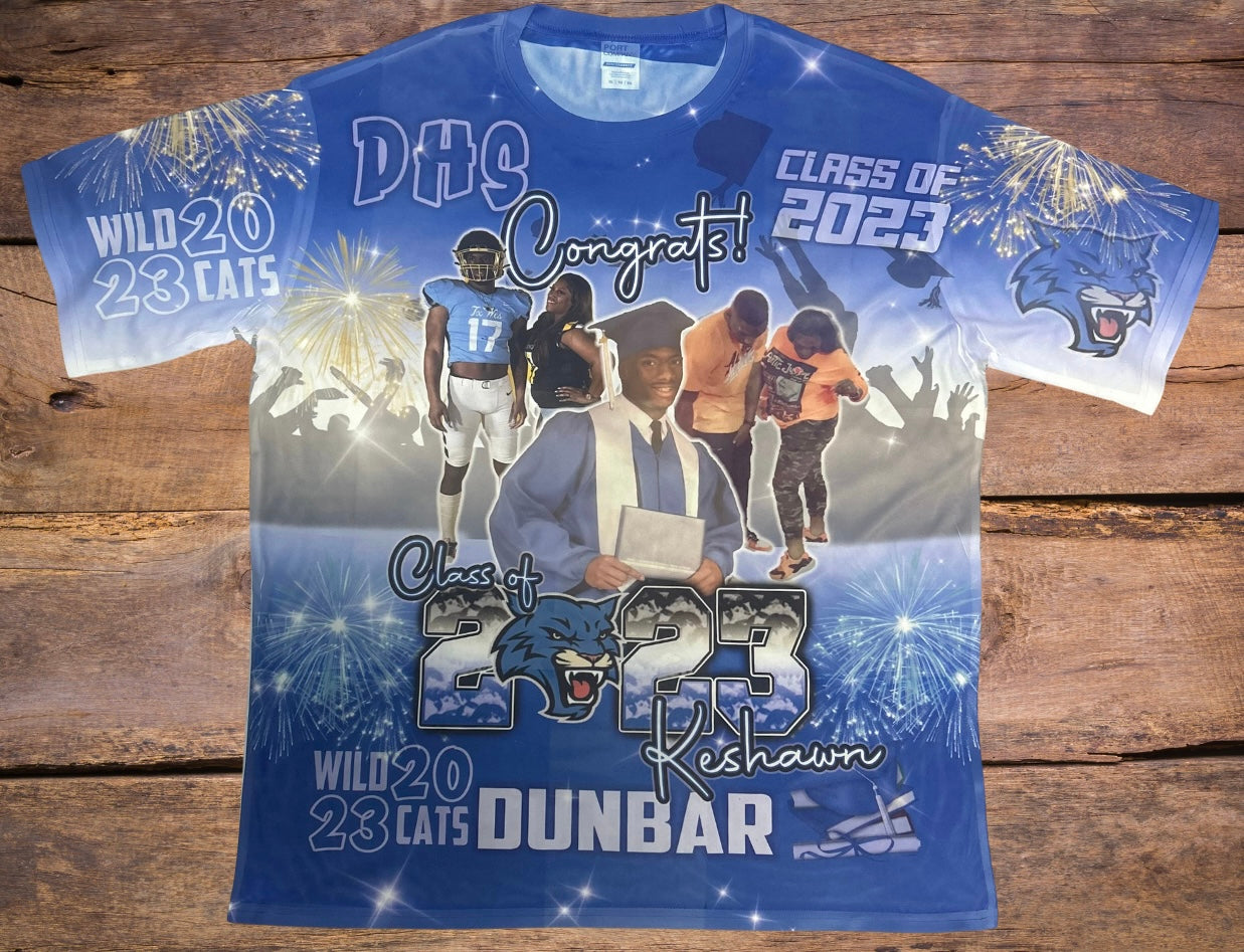 3D Graduation Shirt