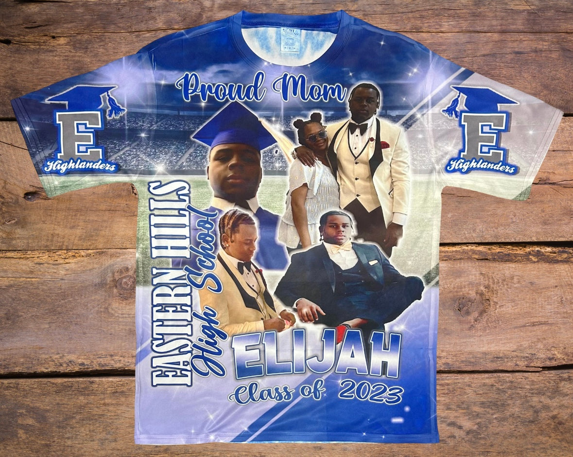 3D Graduation Shirt
