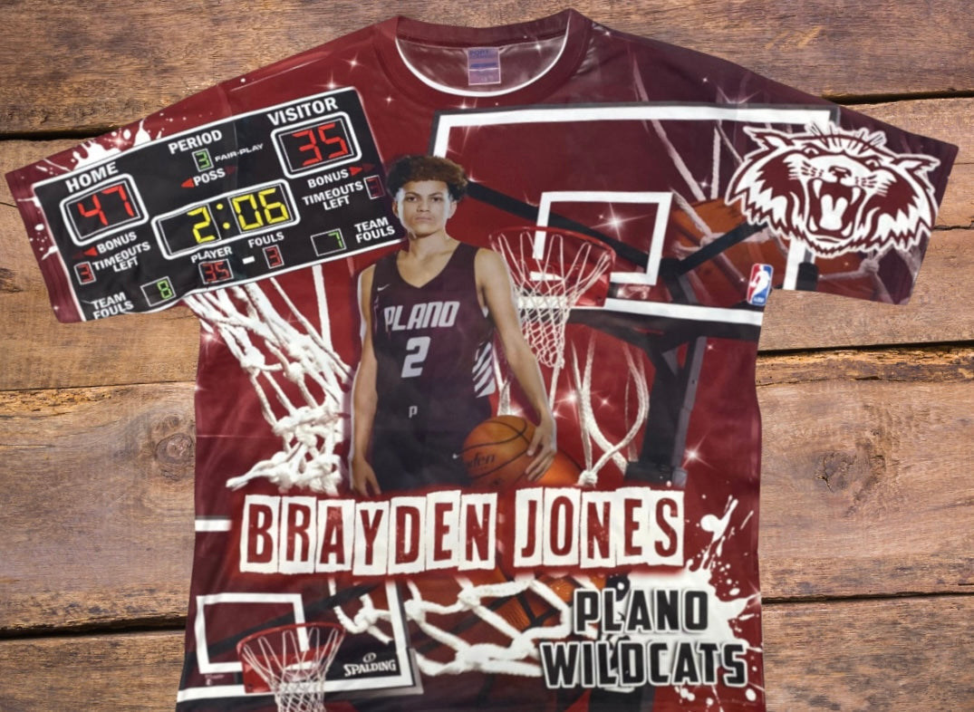 3D Sports Shirt