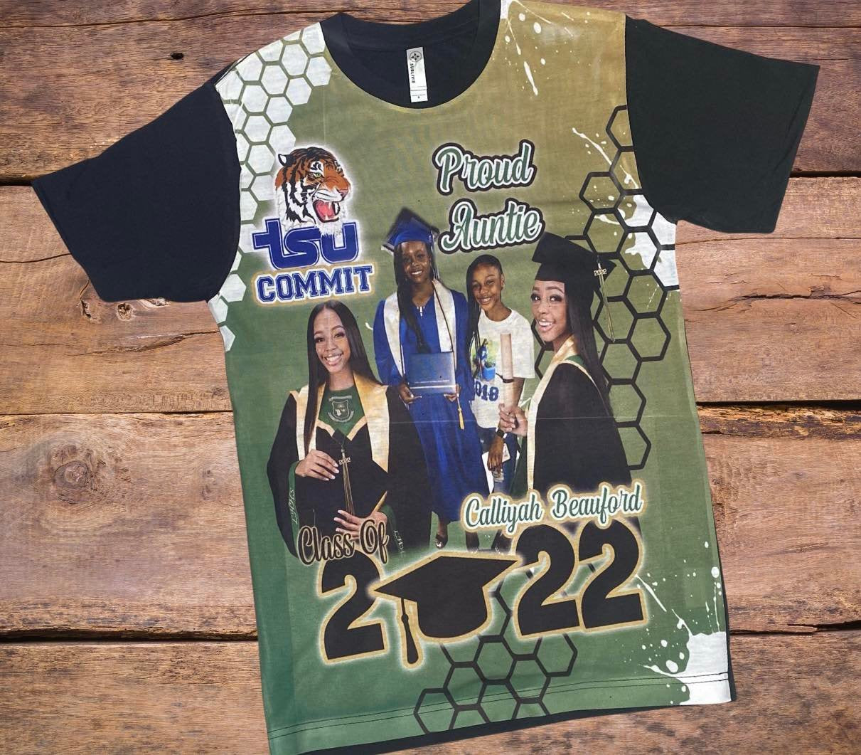 3D Graduation Shirt
