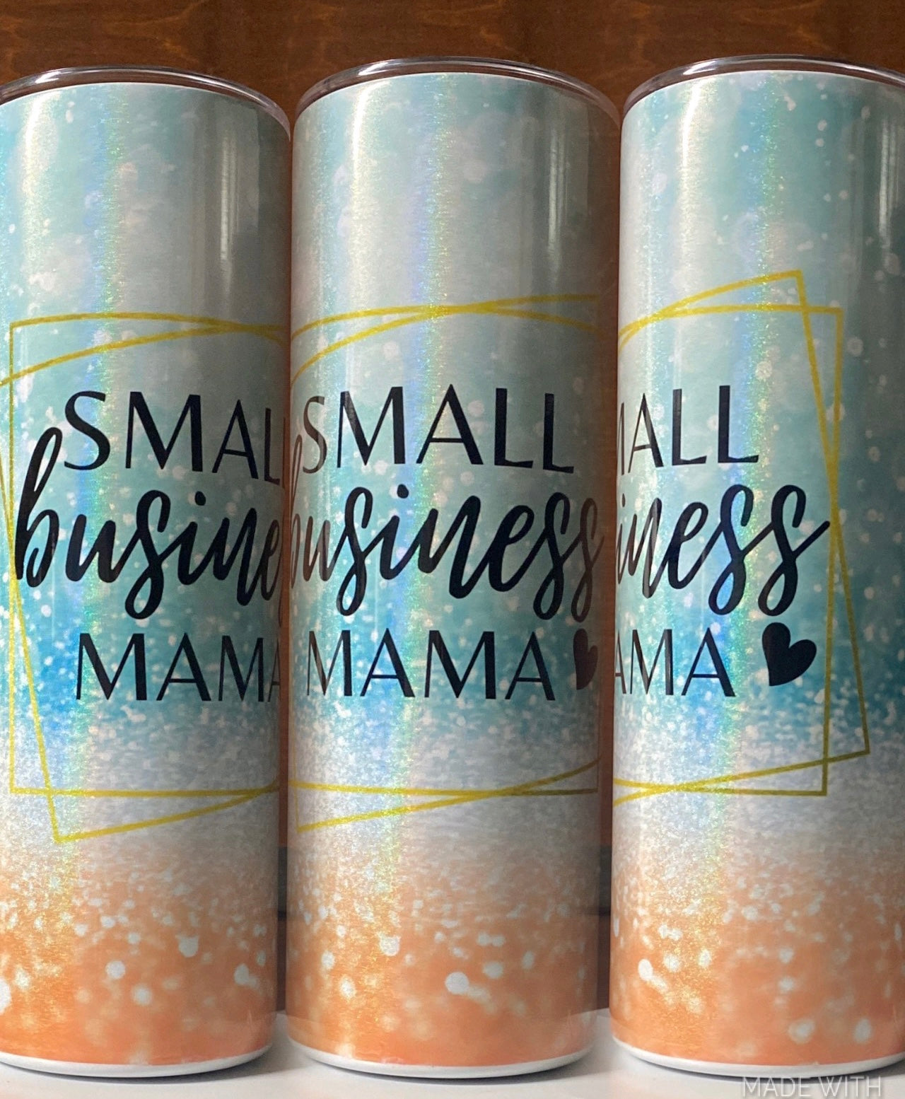 Small Business Mama Tumbler – Butterfly Effect Custom Creations
