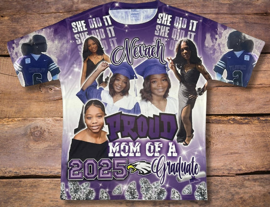 3D Graduation Shirt