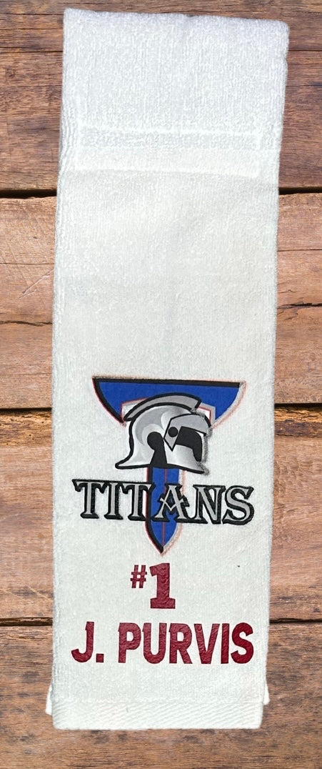 Quarterback Fingertip Towel