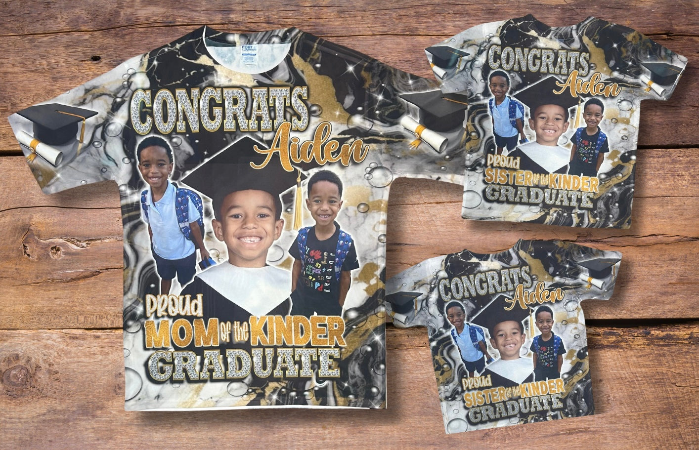 3D Graduation Shirt