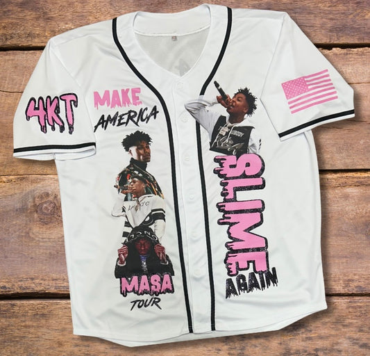 Baseball Button Down Jersey