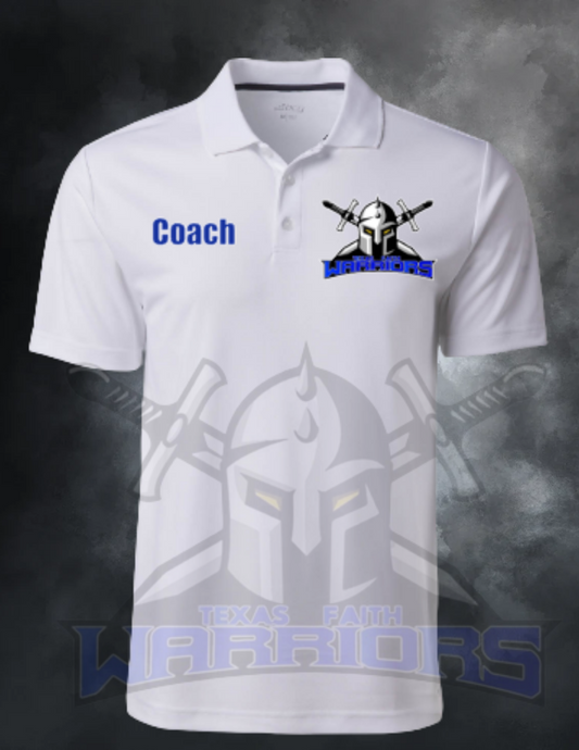 Texas Faith Warriors Coach Polo