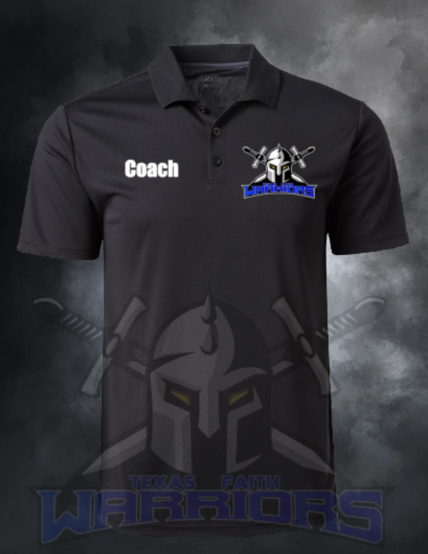 Texas Faith Warriors Coach Polo