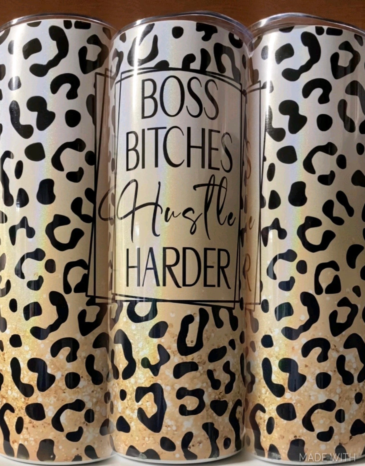 Hustle Harder Tumbler