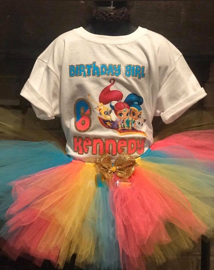 Birthday Tutu Outfit (Youth)