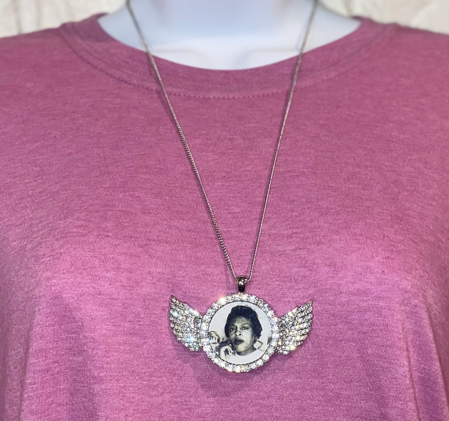 Memorial Angel Wing Necklace