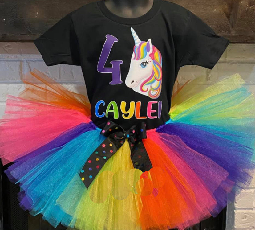 Birthday Tutu Outfit (Youth)