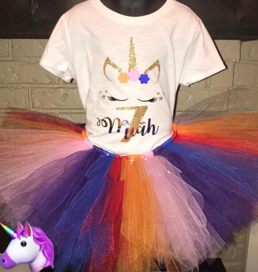 Birthday Tutu Outfit (Youth)