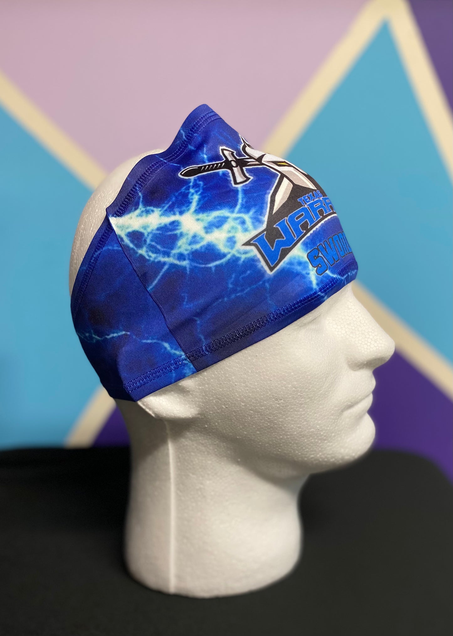 Texas Faith Warriors Skull Head wrap